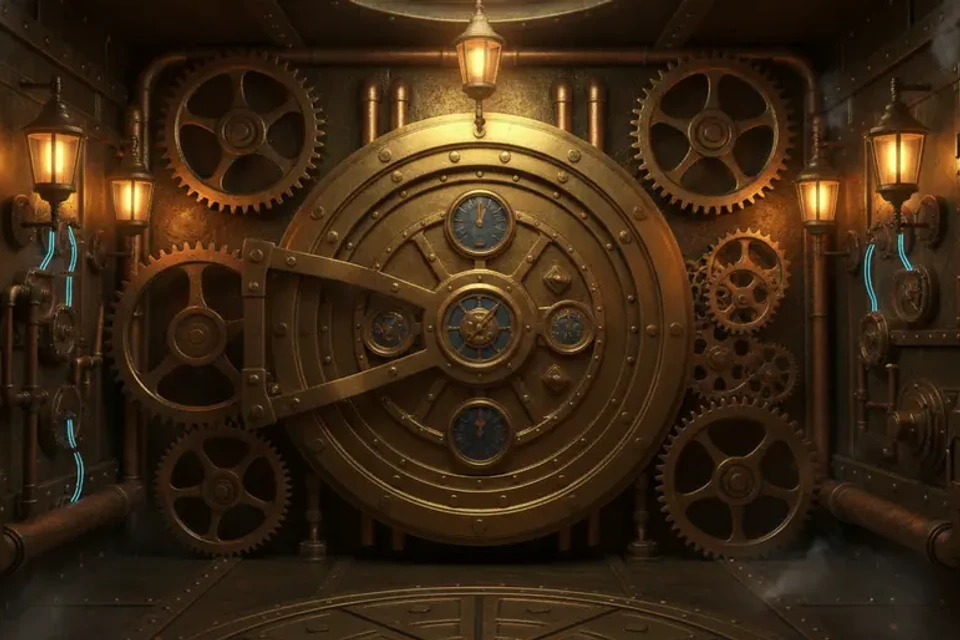 Clockwork Vault game artwork