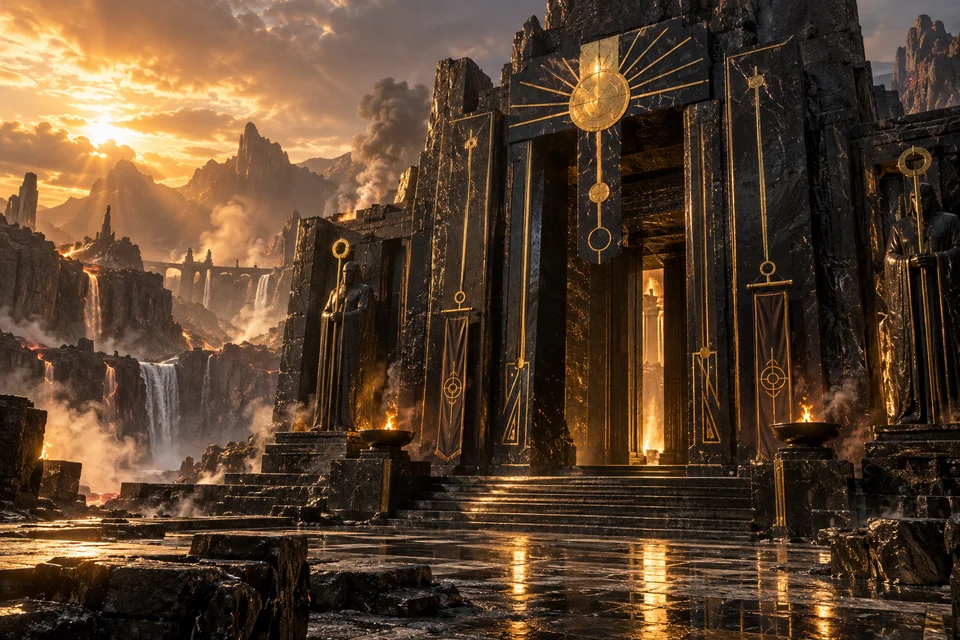 Obsidian Temple game artwork